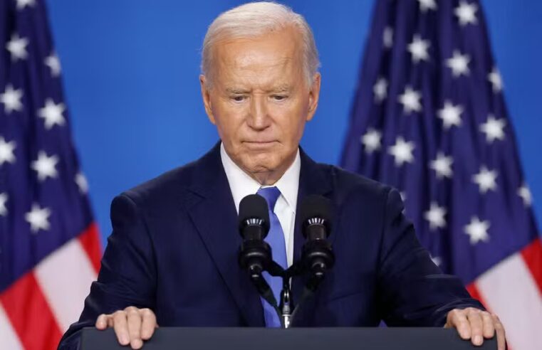 JOE BIDEN DESISTE DE REELEIÇÃO À PRESIDÊNCIA DOS ESTADOS UNIDOS