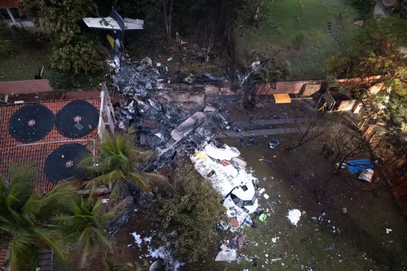 QUEDA DE AVIÃO MATA 62 PESSOAS EM VINHEDO NESTA SEXTA-FEIRA