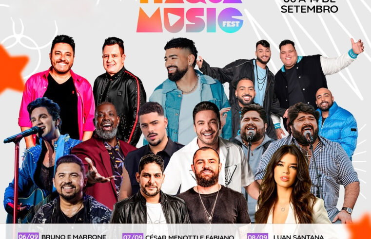ITAQUÁ MUSIC FEST 2024 COMEÇA NESTA SEXTA