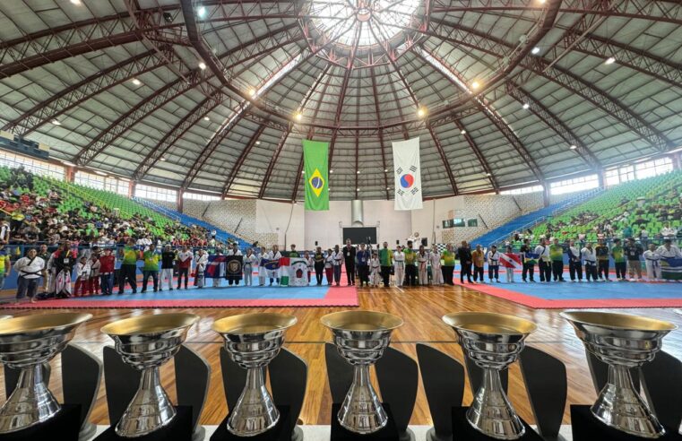 ARUJÁ SEDIA 16ª COPA AMÉRICA DE TAEKWONDO E ATLETAS DO VIVA ESPORTE CONQUISTAM 33 MEDALHAS