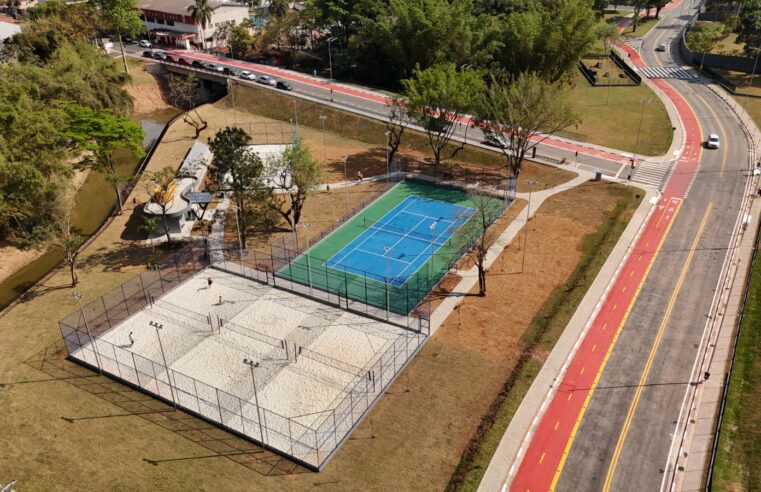 COMPLEXO ESPORTIVO PAULO GEANETTI MACHADO OFERECE LAZER GRATUITO EM GUARAREMA