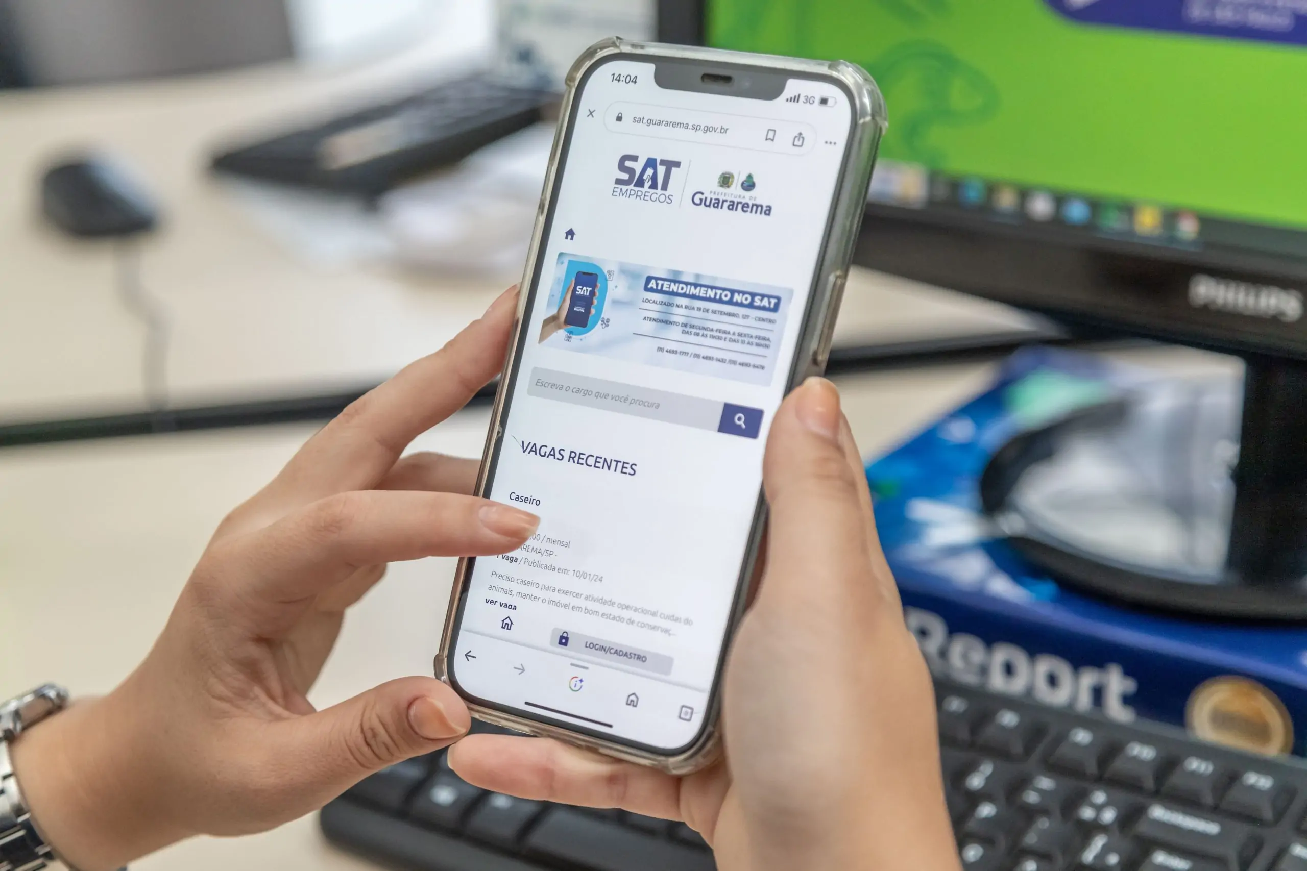 SAT DE GUARAREMA OFERECE MAIS DE 100 VAGAS DE EMPREGO NESTA SEMANA