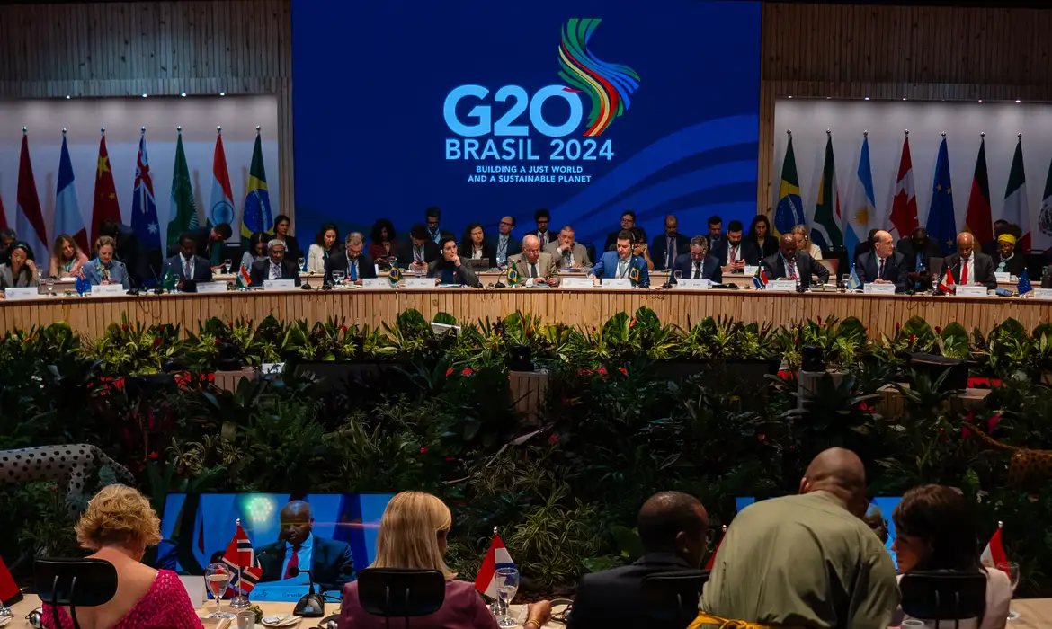 CÚPULA DO G20 NO RIO DISCUTE TEMAS GLOBAIS COM PRESENÇA DE LÍDERES MUNDIAIS