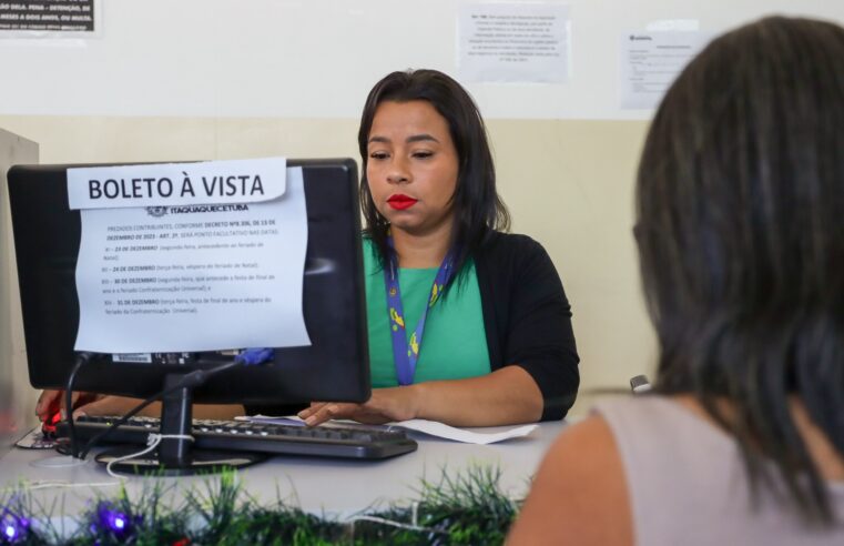 ITAQUAQUECETUBA ABRE ATENDIMENTO PRESENCIAL PARA RENEGOCIAR DÍVIDAS MUNICIPAIS COM DESCONTO NO REFIS
