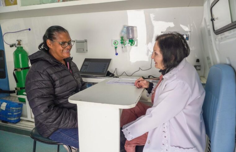 “SAÚDE NOS BAIRROS” LEVA ATENDIMENTOS GRATUITOS À PENHINHA, EM ARUJÁ