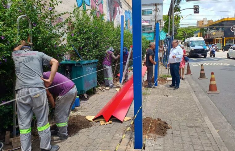 PARADA TIRADENTES EM SUZANO É AMPLIADA PARA MELHOR ATENDER PASSAGEIROS