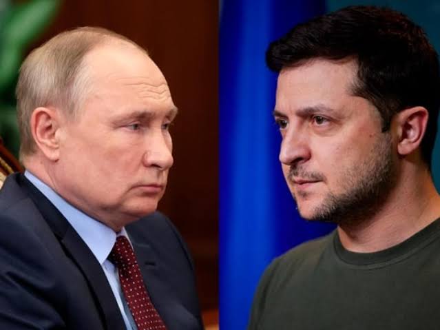 ZELENSKY DIZ QUE ESTÁ DISPOSTO A FALAR COM PUTIN PARA O FIM DA GUERRA