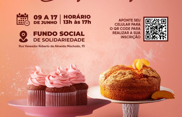 SANTA ISABEL ABRE INSCRIÇÕES PARA CURSO GRATUITO DE CUPCAKES E BOLOS EM PARCERIA COM O SEBRAE