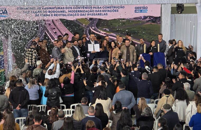 POÁ RECEBE INVESTIMENTO DE R$ 2 BILHÕES PARA OBRAS DE MOBILIDADE E INFRAESTRUTURA