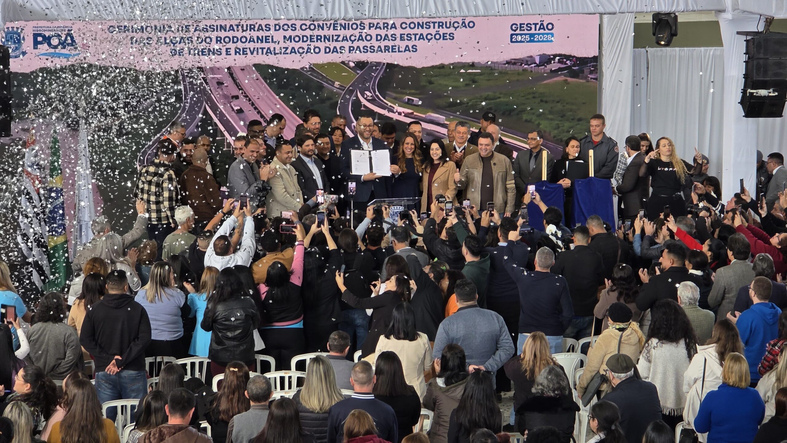 POÁ RECEBE INVESTIMENTO DE R$ 2 BILHÕES PARA OBRAS DE MOBILIDADE E INFRAESTRUTURA
