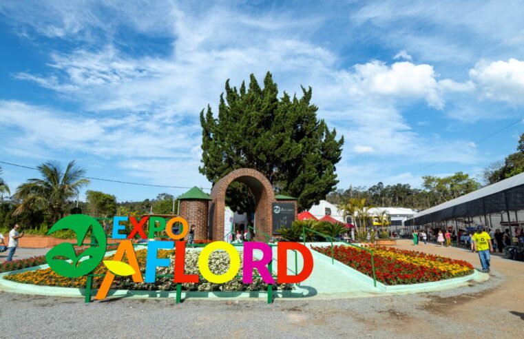 EXPO AFLORD 2025 COMEÇA NESTE FIM DE SEMANA EM ARUJÁ
