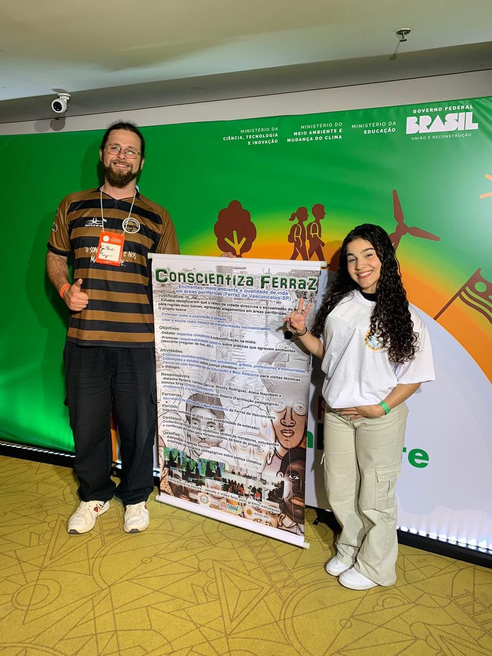 FERRAZ DE VASCONCELOS PARTICIPA DA CONFERÊNCIA NACIONAL INFANTOJUVENIL PELO MEIO AMBIENTE