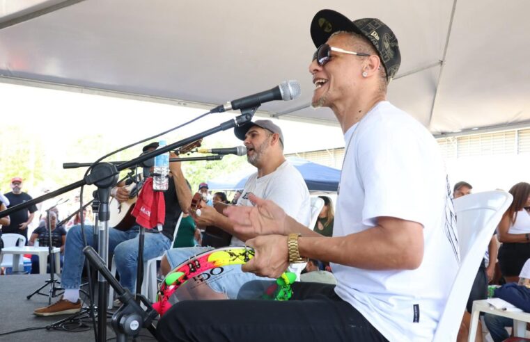 ‘SAMBA NO PARQUE’ HOMENAGEIA ARLINDO CRUZ EM SUZANO