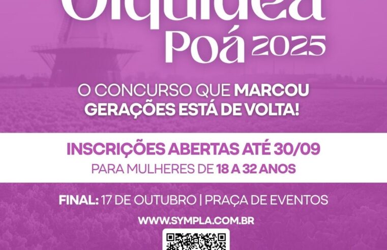 MISS ORQUÍDEA ESTÁ DE VOLTA E RESGATA TRADIÇÃO EM POÁ