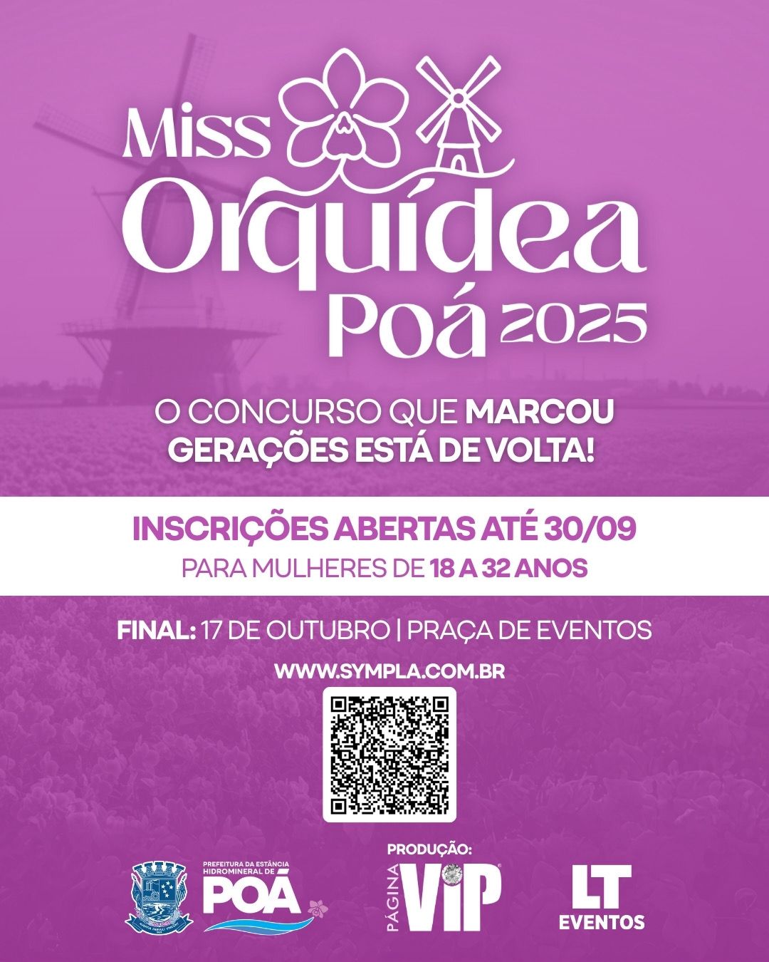 MISS ORQUÍDEA ESTÁ DE VOLTA E RESGATA TRADIÇÃO EM POÁ
