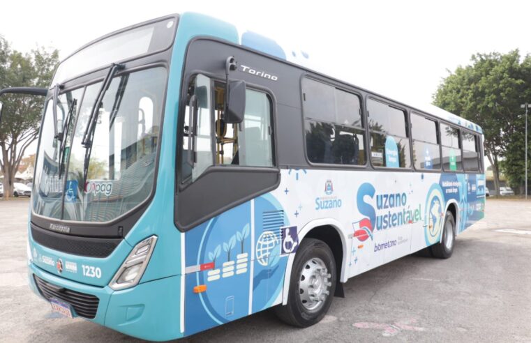 SUZANO ENTREGA 1º ÔNIBUS MOVIDO A BIOMETANO DO ALTO TIETÊ