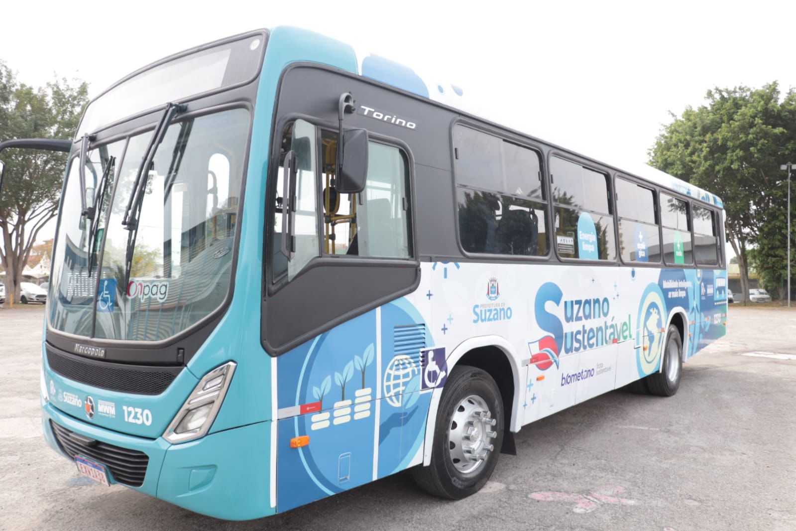 SUZANO ENTREGA 1º ÔNIBUS MOVIDO A BIOMETANO DO ALTO TIETÊ