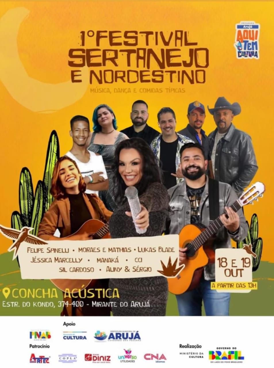 ARUJÁ TERÁ FESTIVAL NORDESTINO E FESTA DAS CRIANÇAS NESTE FIM DE SEMANA