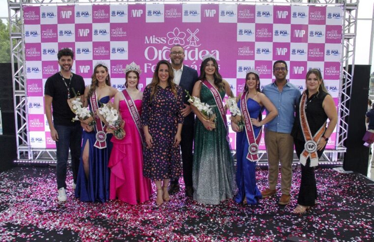 POÁ COROA BEATRIZ SUYAMA COMO MISS ORQUÍDEA 2025