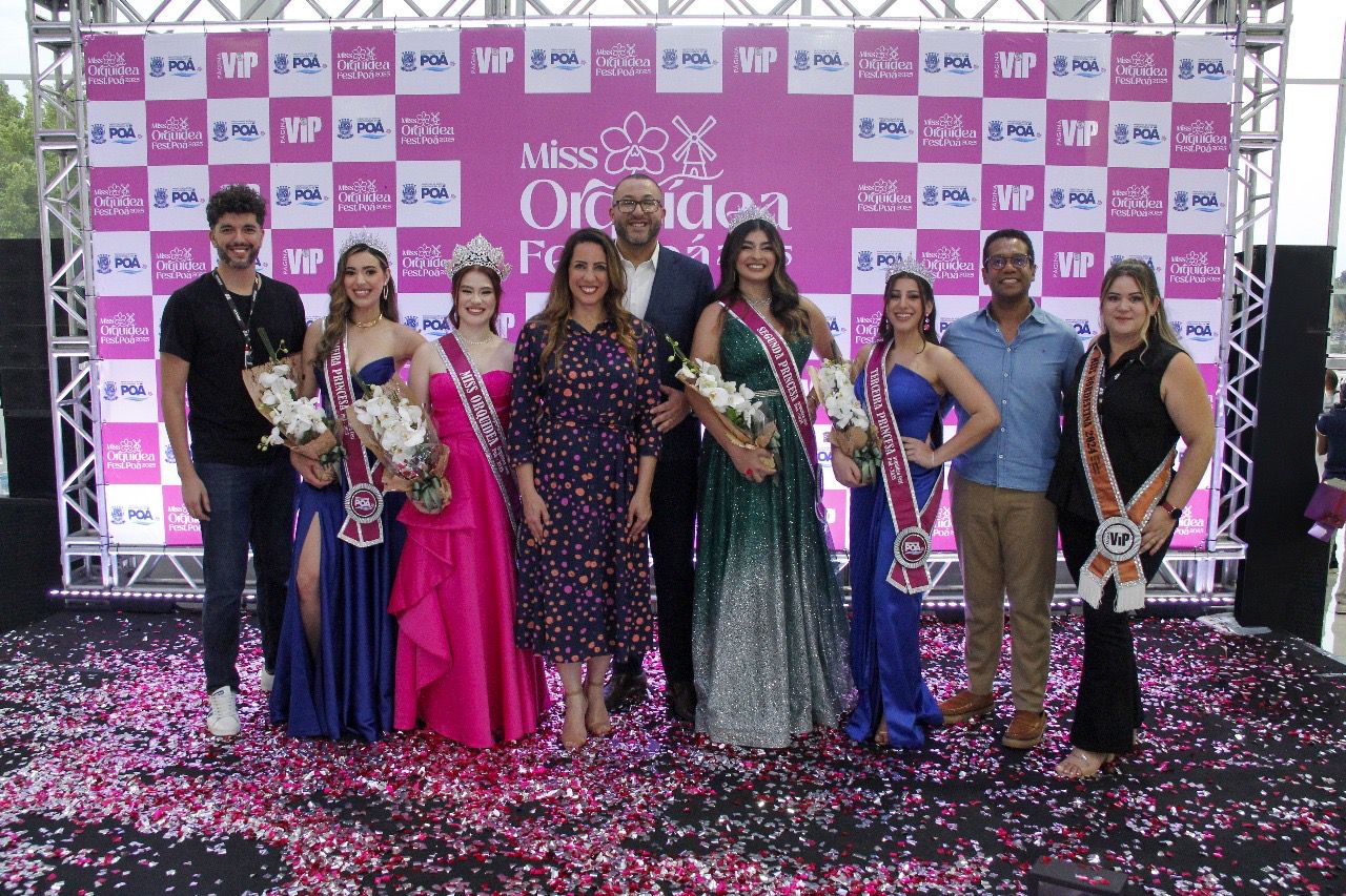 POÁ COROA BEATRIZ SUYAMA COMO MISS ORQUÍDEA 2025