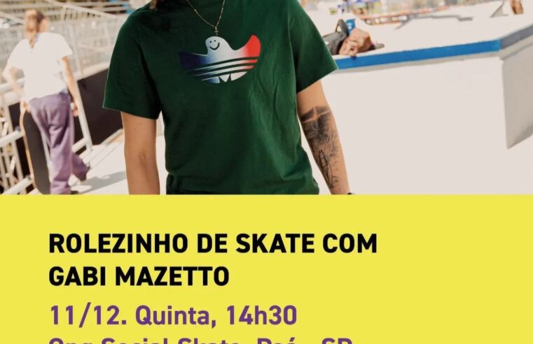 POÁ RECEBE CIRCUITO ESPORTIVO DO SESC COM ATLETAS DO SKATE NACIONAL