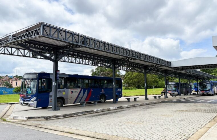 ARUJÁ CONCLUI REFORMA DO TERMINAL RODOVIÁRIO DO BARRETO