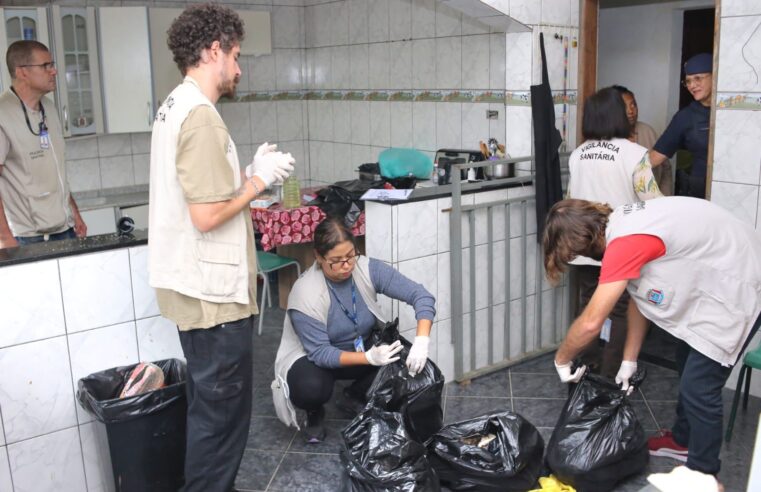VIGILÂNCIA SANITÁRIA INTERDITA COMUNIDADE TERAPÊUTICA IRREGULAR EM SUZANO