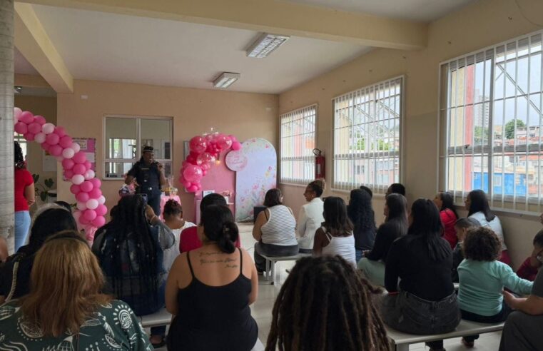 GCM DE POÁ AMPLIA AÇÕES DO PROJETO “MARIA VAI À ESCOLA” NO MÊS DA MULHER