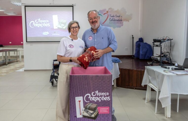FUNDO SOCIAL DE GUARAREMA LANÇA CAMPANHA “PÉS QUENTINHOS” PELO INVERNO SOLIDÁRIO 2026