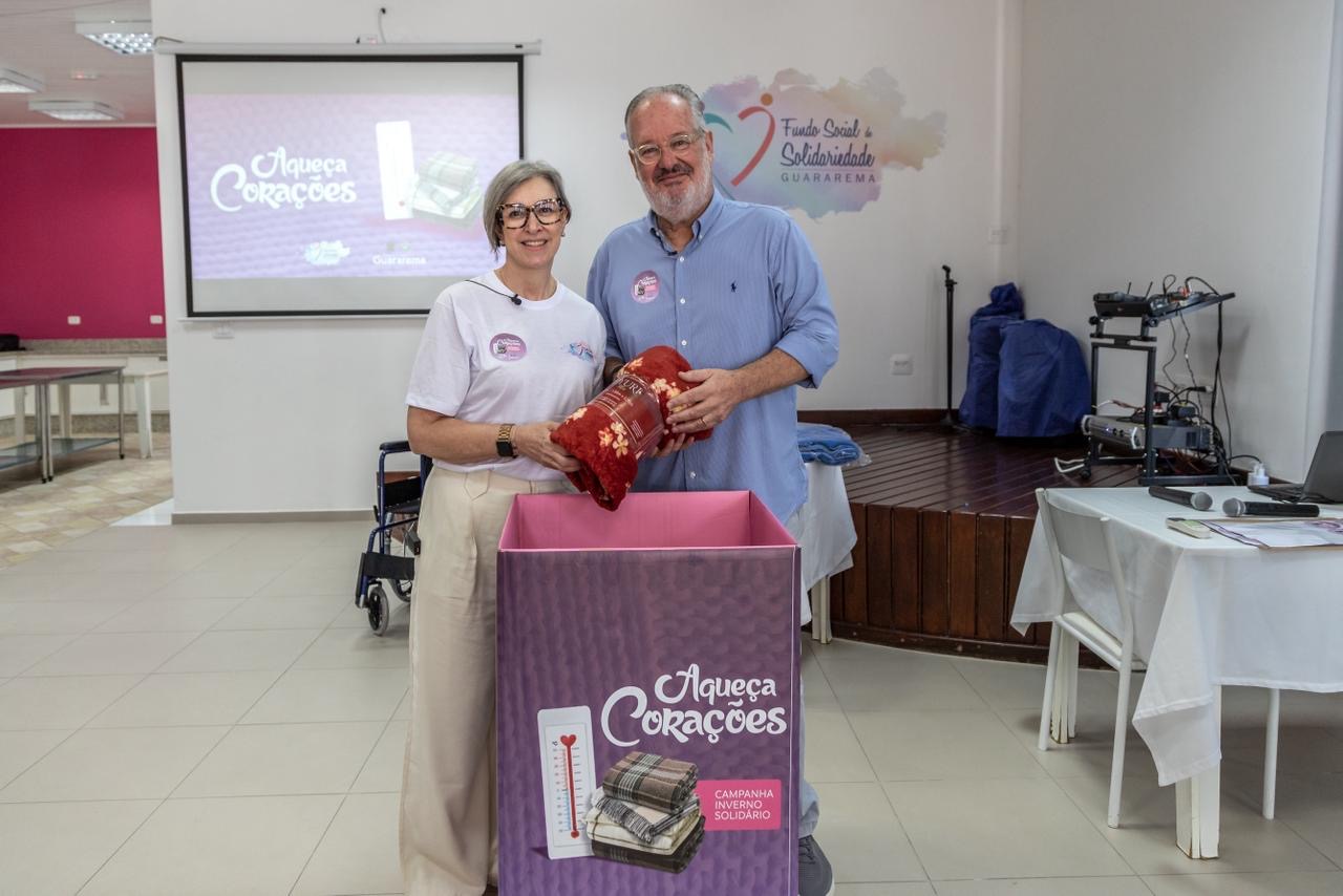FUNDO SOCIAL DE GUARAREMA LANÇA CAMPANHA “PÉS QUENTINHOS” PELO INVERNO SOLIDÁRIO 2026
