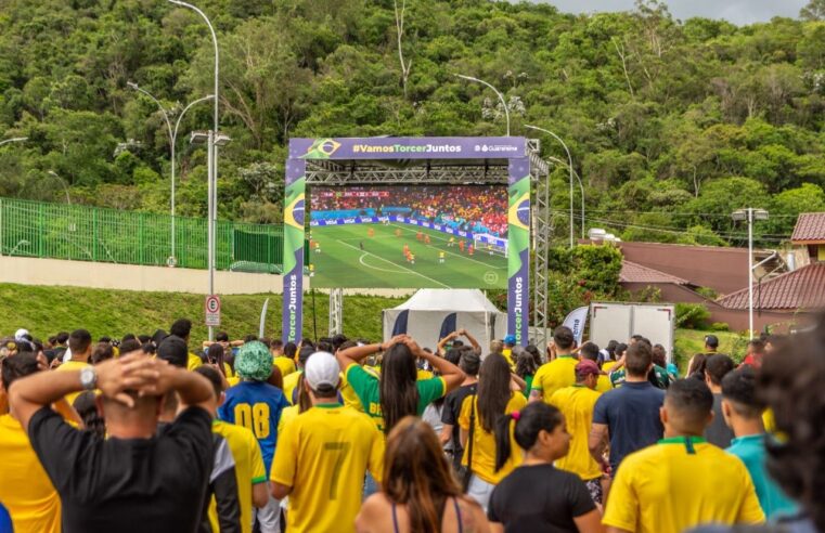 GUARAREMA TERÁ TELÃO PARA TRANSMISSÃO DOS JOGOS DO BRASIL NA COPA