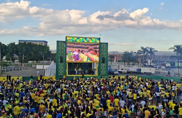 COPA JUNINA POÁ REÚNE 15 MIL PESSOAS E JÁ CONVIDA TORCIDA PARA O PRÓXIMO JOGO DO BRASIL