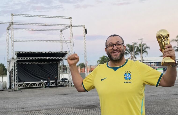 POÁ TERÁ TELÃO GIGANTE PARA TRANSMITIR OS JOGOS DO BRASIL NA COPA DO MUNDO