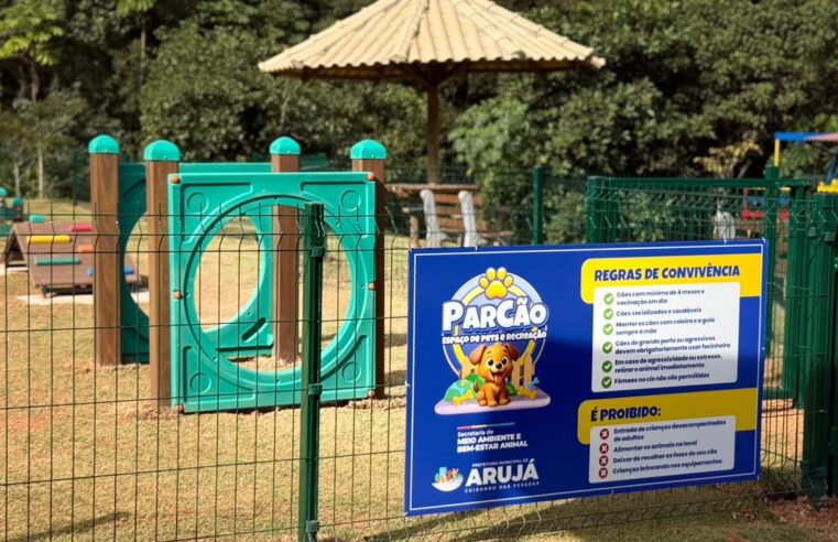 PARCÃO É INAUGURADO NO PARQUE DOS IPÊS EM ARUJÁ