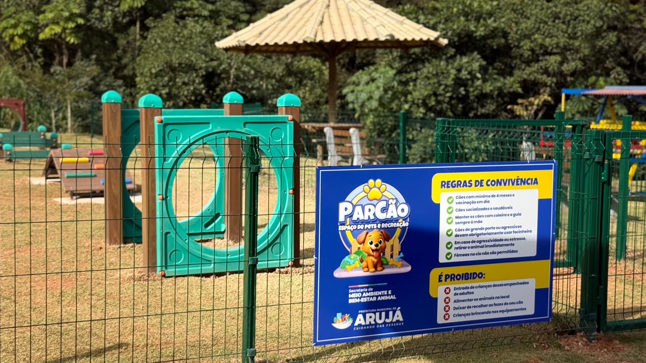 PARCÃO É INAUGURADO NO PARQUE DOS IPÊS EM ARUJÁ