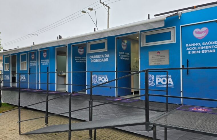 CARRETA DA DIGNIDADE LEVA SERVIÇOS GRATUITOS À POPULAÇÃO EM SITUAÇÃO DE VULNERABILIDADE EM POÁ