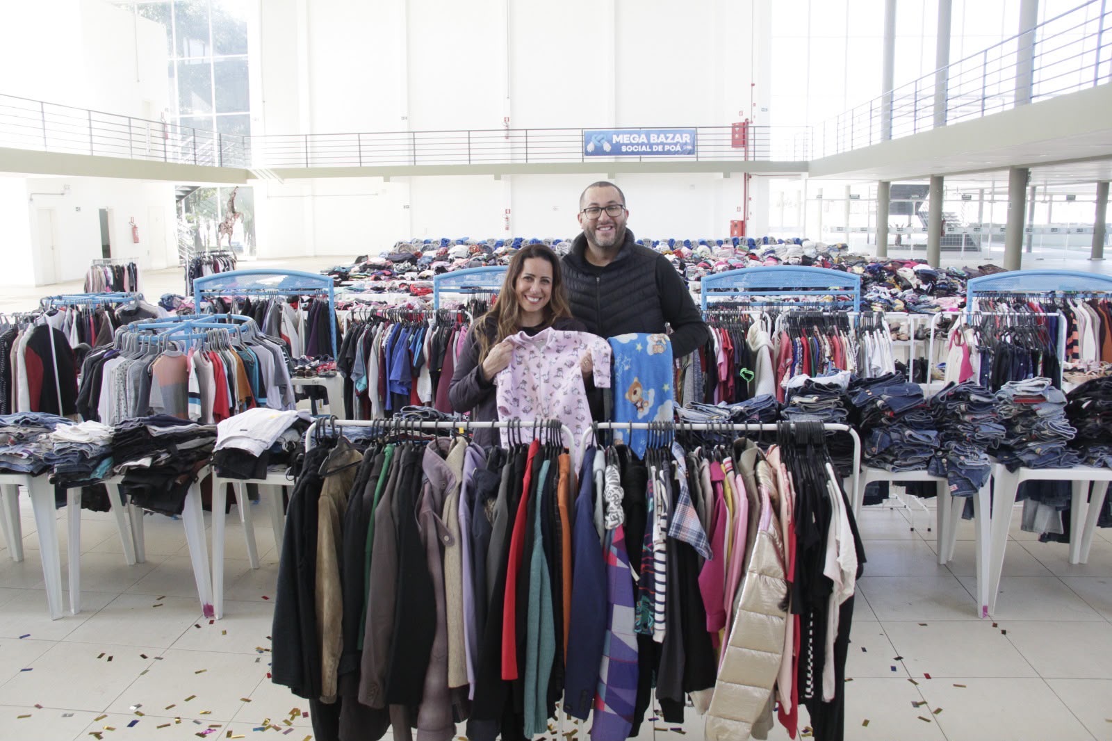2º MEGA BAZAR SOCIAL DE POÁ SERÁ NESTA SEXTA E SÁBADO