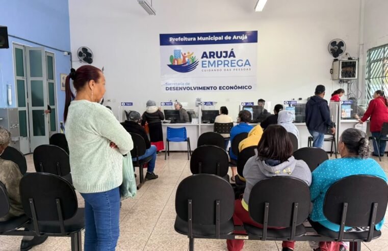 ARUJÁ E SHOPEE PROMOVEM MUTIRÃO COM MAIS DE 2.600 VAGAS DE EMPREGO