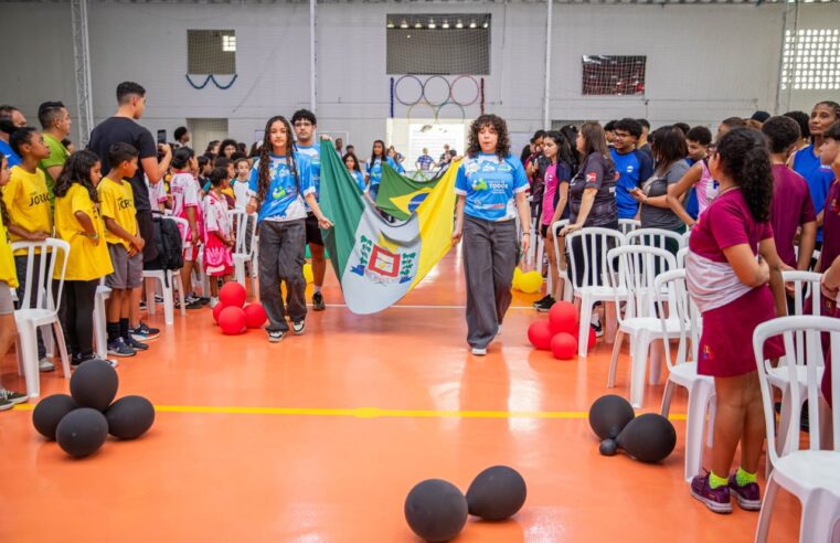 FERRAZ DE VASCONCELOS DÁ INÍCIO À XXI OLIMPÍADA ESTUDANTIL
